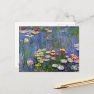 Vatten Lilies 10 Vykort