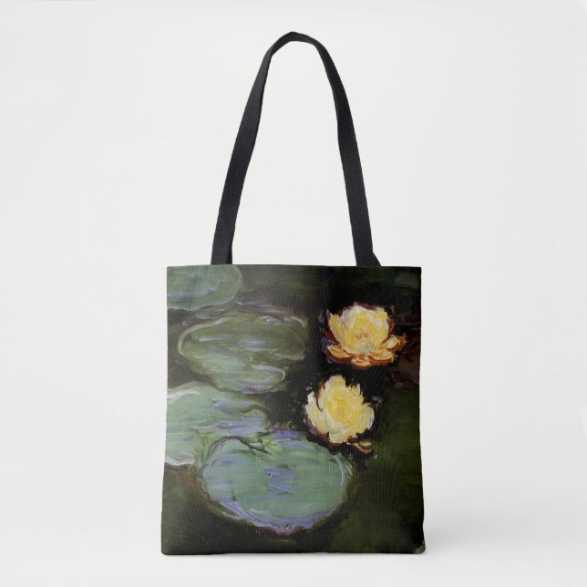 Vatten-Lilies: 1897-98 av Monet Tygkasse (Framsida)
