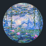 Vatten Lilies, 1919, av Claude Monet, Magnet<br><div class="desc">Claude Monets berömd Vatten Lilies,  1919,  målning. Se även matchning av fast färg,  rosa lila och Monet-blue.</div>