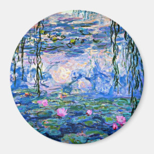 Vatten Lilies, 1919, av Claude Monet, Magnet