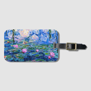Vatten Lilies 1919 berömd Monet-målning Bagagebricka