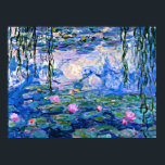 Vatten Lilies, 1919, målning av Monet Poster<br><div class="desc">Vatten Lilies,  berömd-målning av den intsionistiska konstnären Oscar-Claude Monet</div>