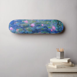 Vatten Lilies 1 Old School Skateboard Bräda 18 Cm