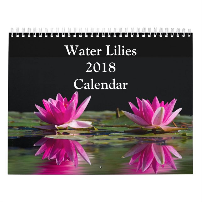 Vatten Lilies 2018 Kalender (Omslag)