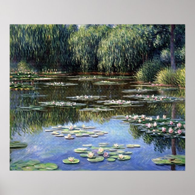 Vatten Lilies (2) Poster (Framsidan)