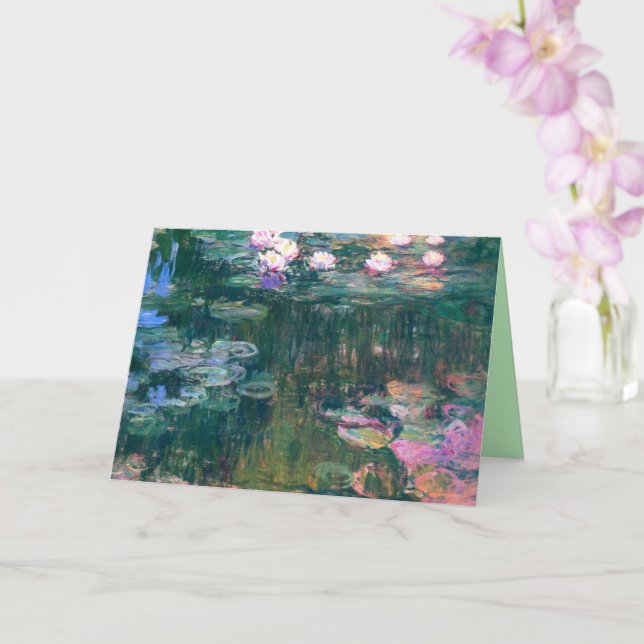 Vatten Lilies 5 Kort (Orkide)