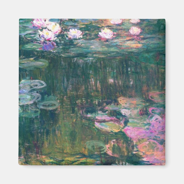Vatten Lilies 5 Magnet (Framsidan)