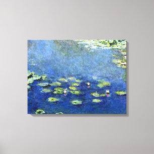 Vatten Lilies 9 Canvastryck