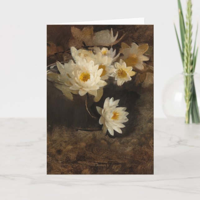 Vatten Lilies | Abbott Handerson Thayer Kort (Framsida)