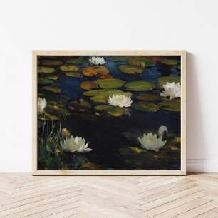 Vatten Lilies Albert Edelfilt Poster