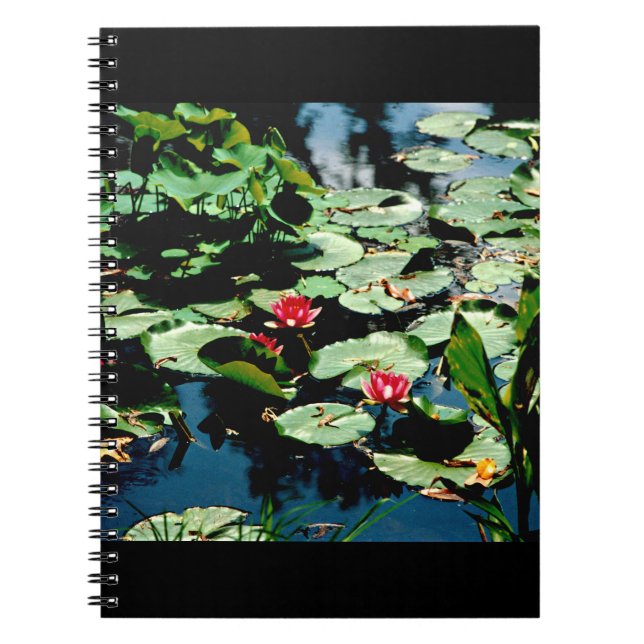 Vatten Lilies Anteckningsbok (Framsidan)