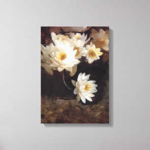 Vatten Lilies (av Abbott Henderson Thayer) Canvastryck