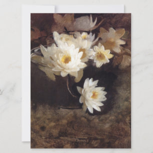 Vatten Lilies (av Abbott Henderson Thayer) Kort