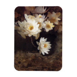 Vatten Lilies (av Abbott Henderson Thayer) Magnet