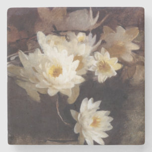 Vatten Lilies (av Abbott Henderson Thayer) Stenunderlägg