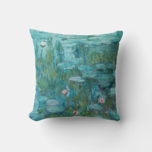 Vatten Lilies (av Claude Monet, 1915) Kudde