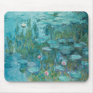 Vatten Lilies (av Claude Monet, 1915) Musmatta