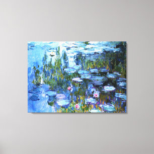 Vatten Lilies av Claude Monet Canvastryck