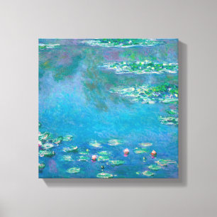 Vatten Lilies av Claude Monet Canvastryck