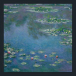 Vatten Lilies av Claude Monet Fine Art Poster Skri<br><div class="desc">Vatten Lilies av Claude Monet. Målad i Frankrike 1906. Vatten Lilies kommer från hans tredje vatten-lilyserie. Ursprungligen målad i olja på arbetsytan. Den här digitala bilden av teckningen är ett underbart tillägg till alla utrymmen i ditt hem!</div>