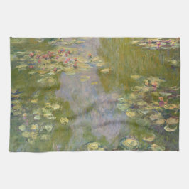 Vatten Lilies av Claude Monet Kökshandduk