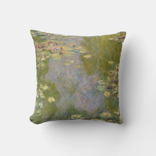 Vatten Lilies av Claude Monet Kudde