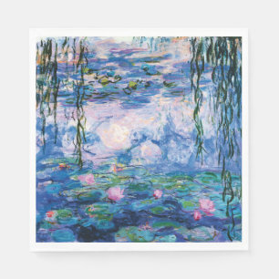 Vatten Lilies av Claude Monet Pappersservett