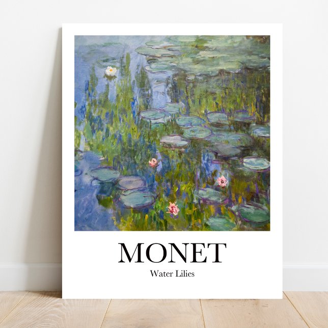 Vatten Lilies av Claude Monet Poster (Monet Water Lilies Poster: Impress your walls with this iconic Monet masterpiece)