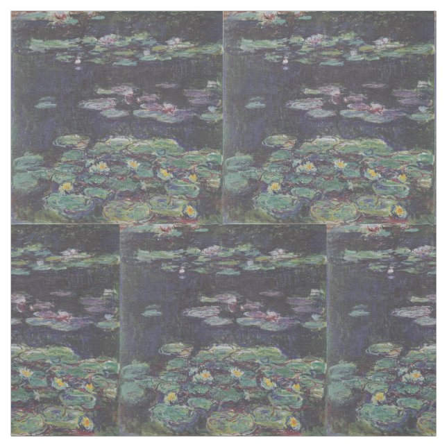 Vatten Lilies av Claude Monet Tyg (Provkarta)