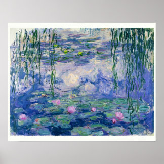Vatten Lilies av Monet | 16" x 20" Poster