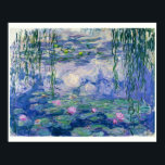 Vatten Lilies av Monet | 30" x 24" Poster<br><div class="desc">Biet härstammar från Monets berömd-serie av Vatten Lilies. Det är ett underbart exempel på imponerande inställning - att fånga flekande ljus, reflektioner och den milda rörelsen av vatten. Färg och slaganfall får scenen att känna sig levande och fredlig. Finns i storlekarna 5:4.</div>