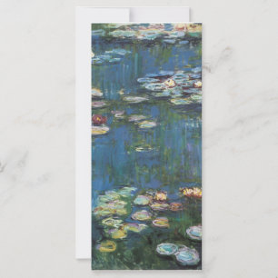 Vatten lilies by Claude Monet,impressionistisk mål