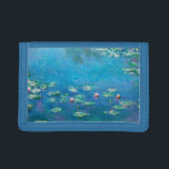 Vatten Lilies, Claude Monet<br><div class="desc">"Ett ögonblick, en naturaspekt innehåller allt", sa Claude Monet, som hänvisade till hans sena mästerverk, landskapen i vatten som han producerade i sitt hem i Giverny mellan 1897 och hans död 1926. I denna rumsligt tvetydiga arbetsyta tittade konstnären ned, och fokuserade enbart på yta i dammen, och dess vegetationskluster flutit...</div>
