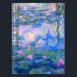 Vatten Lilies Claude Monet återställde Anteckningsbok<br><div class="desc">Vatten Lilies Claude Monet återställde</div>