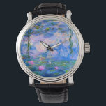 Vatten Lilies Claude Monet återställde Armbandsur<br><div class="desc">Vatten Lilies Claude Monet återställde</div>
