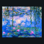 Vatten Lilies Claude Monet återställde Poster<br><div class="desc">Vatten Lilies Claude Monet återställde</div>