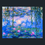 Vatten Lilies Claude Monet återställde Poster<br><div class="desc">Vatten Lilies Claude Monet återställde</div>
