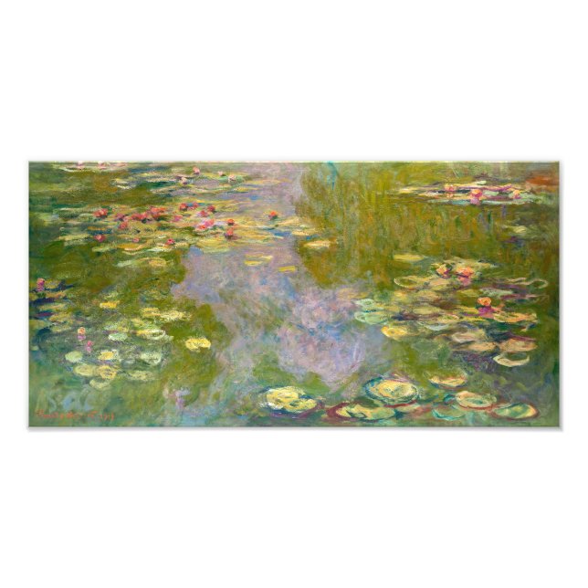Vatten Lilies | Claude Monet | Fototryck (Framsidan)