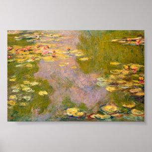 Vatten Lilies - Claude Monet Poster