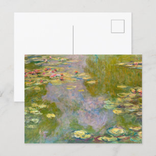 Vatten Lilies Claude Monet Vykort