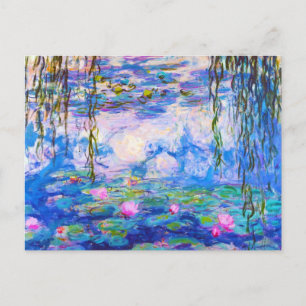 Vatten Lilies Claude Monet Vykort