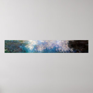Vatten Lilies - Clouds, Claude Monet Poster