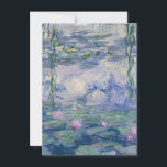 Vatten Lilies från Claude Monet, 1916-1919 Anteckningskort<br><div class="desc">Monet - firande i konstens befälhavare</div>