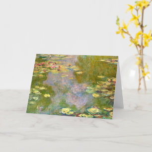 Vatten Lilies från Claude Monet 1919 Kort