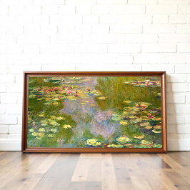 Vatten Lilies från Claude Monet 1919 Poster