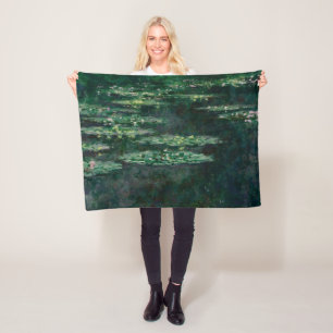 Vatten Lilies (från Claude Monet) Fleecefilt