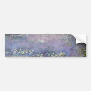 Vatten Lilies - God morgon, Claude Monet Bildekal