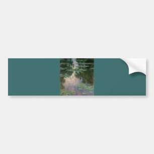 VATTEN LILIES IN ROSA GRÖNT POND by Claude Monet Bildekal