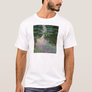 VATTEN LILIES IN ROSA GRÖNT POND by Claude Monet T Shirt