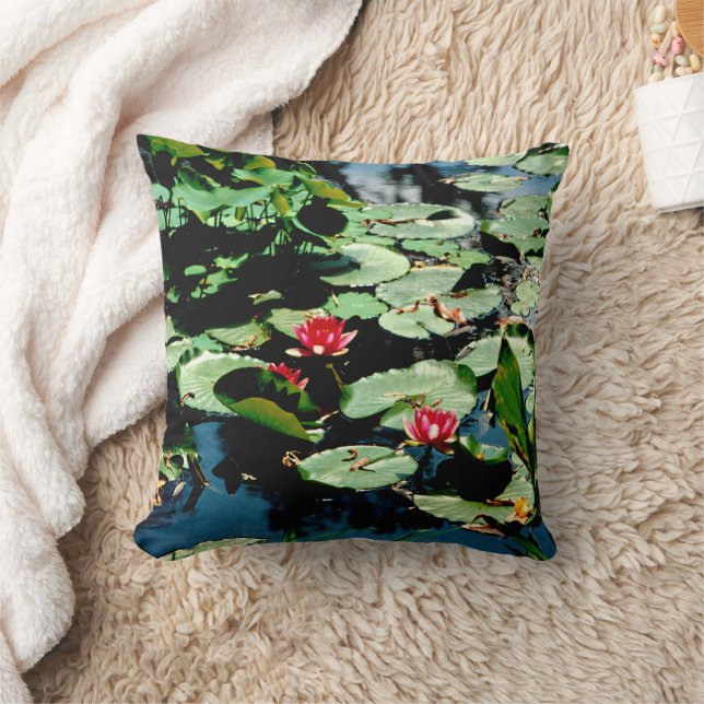 Vatten Lilies Kudde (Filt)
